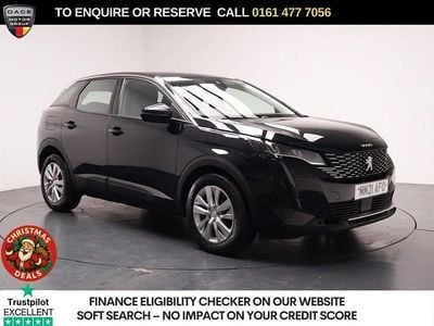 Black Used 2021 Peugeot 3008 Active Premium SUV | £13,480 (Fair price)