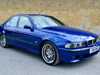 Used BMW M5 400 HP (294 kW) 2002 Blue Sedan