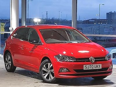 Used VW Polo Match 95 HP (69 kW) 2020 Red Hatchback