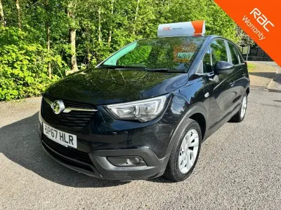 Used Vauxhall Crossland X S 99 HP (72 kW) 2018 Black SUV
