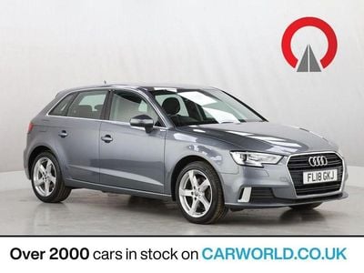 Used Audi A3 Sportback Sport 190 HP (139 kW) 2018 Grey Hatchback