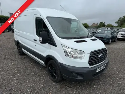 Used Ford Transit Trend 130 HP (95 kW) 2017 White Van