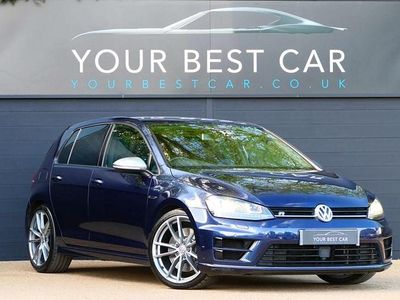Used VW Golf VII R 335 HP (246 kW) 2015 Blue Hatchback
