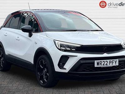 Used Vauxhall Crossland GS Line 110 HP (80 kW) 2022 White SUV