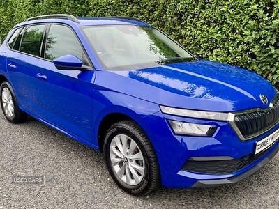 Used Skoda Kamiq 95 HP (69 kW) 2022 Blue SUV