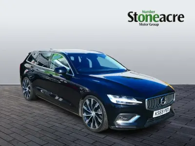Usado Volvo V60 Inscription 187 CV (137 kW) 2019 Negro Familiar