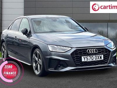 Used Audi A4 Black Edition 150 HP (110 kW) 2020 Grey Sedan