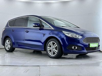Used Ford S-MAX Titanium 180 HP (132 kW) 2018 Blue MPV