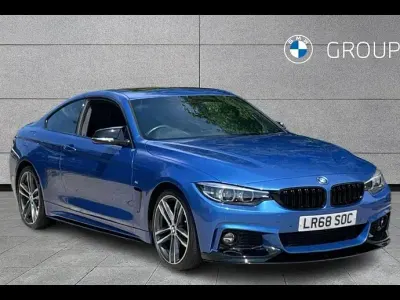 Used BMW 420 M Sport 187 HP (137 kW) 2018 Blue Coupe