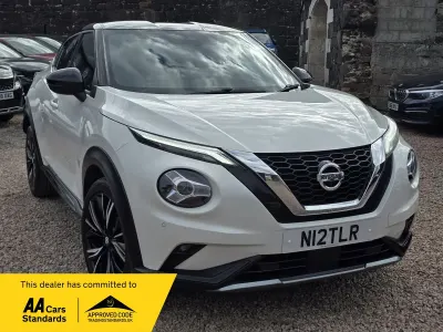 Used Nissan Juke Tekna+ 117 HP (86 kW) 2020 White SUV