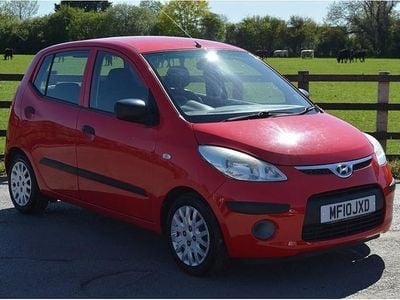 Usado Hyundai i10 Classic 78 HP (57 kW) 2010 Vermelho Citadino