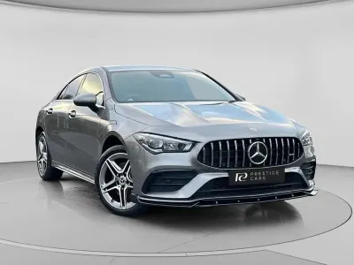 Begagnad Mercedes CLA200 Executive 163 HK (119 kW) 2024 Grå Sportkupé