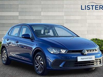 Used VW Polo Life 95 HP (69 kW) 2023 Blue Hatchback