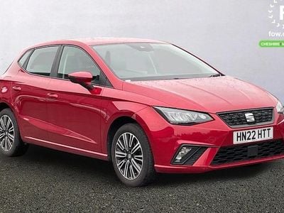 Begagnad Seat Ibiza Comfort 80 HK (58 kW) 2022 Röd Halvkombi