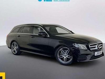 Used Mercedes E220 AMG line 194 HP (142 kW) 2019 Black Estate