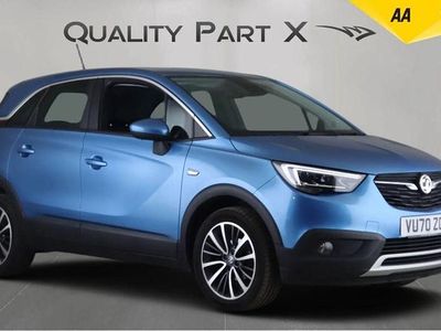 Blue Used 2020 Vauxhall Crossland X Elite SUV | £9,076 (Fair price)
