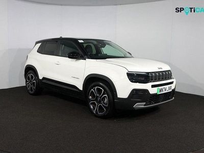 White/black Used 2024 Jeep Avenger EV Summit SUV | £17,999 (Fair price)