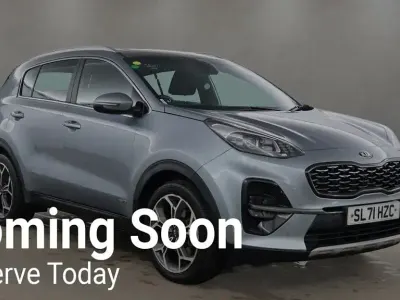 Used Kia Sportage GT-Line 136 HP (100 kW) 2021 Silver SUV