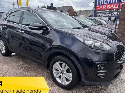 Used Kia Sportage 130 HP (95 kW) 2016 Black SUV