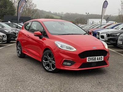 Used Ford Fiesta ST-Line 2018 Red Hatchback