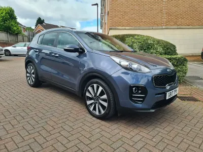 Used Kia Sportage 115 HP (84 kW) 2017 Blue SUV
