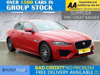 Used Jaguar XE R-Dynamic 250 HP (183 kW) 2019 Red Sedan