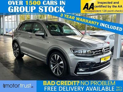 Silver Used 2018 VW Tiguan R-line SUV | £18,695 (Fair price)