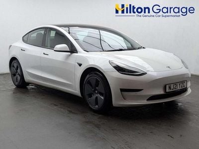 Used Tesla Model 3 Standard Range 208 kW (283 HP) 2021 White Sedan