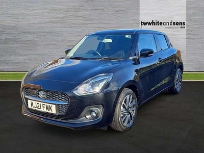 Used Suzuki Swift SZ5 2021 Cosmic black Hatchback