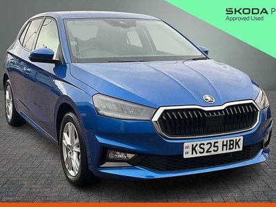 Used Skoda Fabia SE L 85 HP (62 kW) 2025 Race blue metallic Hatchback