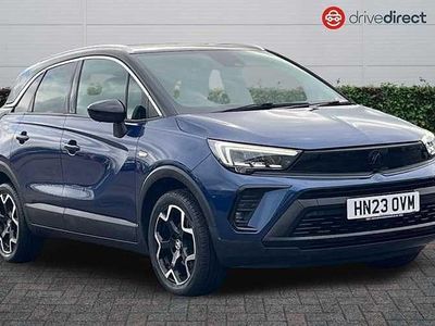 Used Vauxhall Crossland Ultimate 110 HP (80 kW) 2023 Blue SUV