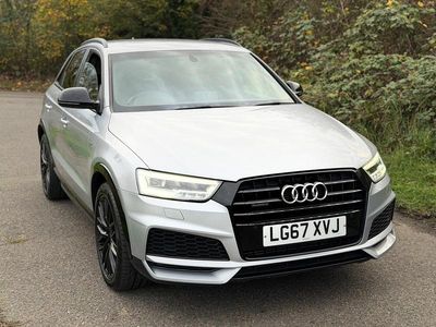 Used Audi Q3 Black Edition 180 HP (132 kW) 2017 Silver SUV
