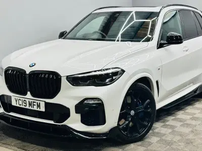 Used BMW X5 M Sport 265 HP (194 kW) 2019 White SUV