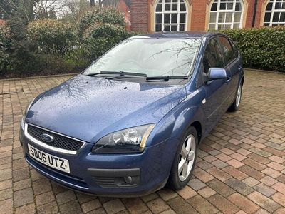 Used Ford Focus Zetec 2006 Blue Hatchback