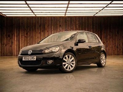 Begagnad VW Golf VII GT 140 HK (102 kW) 2012 Svart Halvkombi