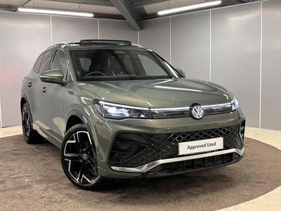 Green Used 2025 VW Tiguan R-line SUV | £36,795