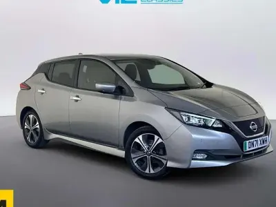 Used Nissan Leaf Tekna 110 kW (150 HP) 2021 Silver Hatchback
