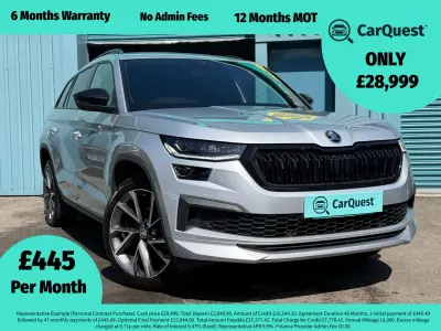 Second-hand Skoda Kodiaq SportLine 2023 Argintiu SUV