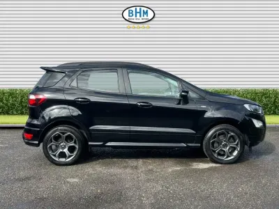 Used Ford Ecosport ST-Line 125 HP (91 kW) 2022 Agate metallic black SUV