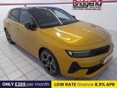 Yellow/black Used 2023 Vauxhall Astra GS Line Hatchback | £17,999 (Fair price)