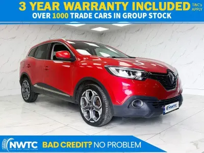 Used Renault Kadjar Dynamique 130 HP (95 kW) 2017 Red SUV
