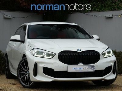 White Used 2021 BMW 128 M Sport Hatchback | £23,495 (Fair price)