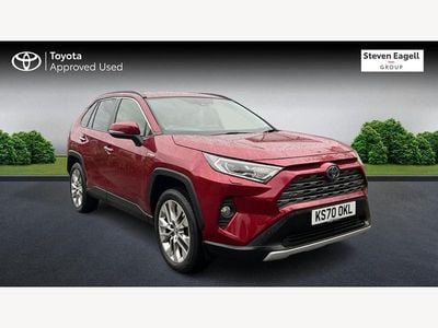 Used Toyota RAV4 2021 Red Estate
