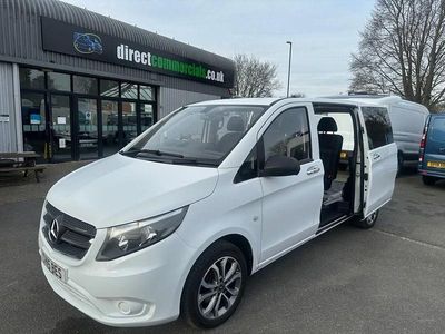 Begagnad Mercedes Vito 2015 Vit Van
