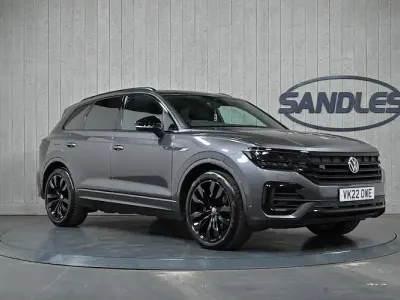 Usado VW Touareg Black Edition 286 HP (210 kW) 2022 Cinzento SUV