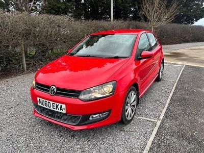 Red Used 2010 VW Polo SEL Hatchback | £2,495 (Fair price)