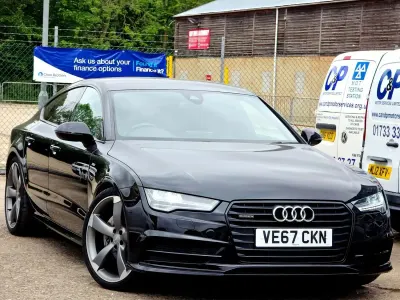 Usado Audi A7 Sportback Black Edition 272 HP (200 kW) 2017 Preto Citadino