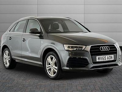 Used Audi Q3 S-Line 150 HP (110 kW) 2015 Daytona grey SUV