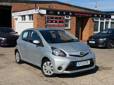 Used Toyota Aygo 68 HP (50 kW) 2013 Silver Hatchback