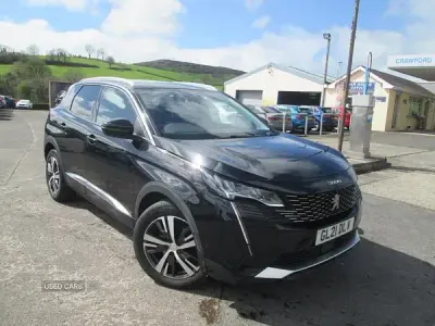 Gebraucht Peugeot 3008 Allure Premium 131 PS (96 kW) 2021 Schwarz SUV